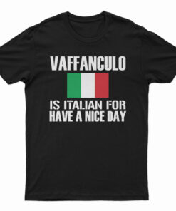 Vaffanculo Is Italian For Have A Nice Day T-Shirt