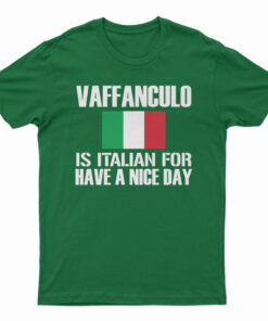 Vaffanculo Is Italian For Have A Nice Day T-Shirt