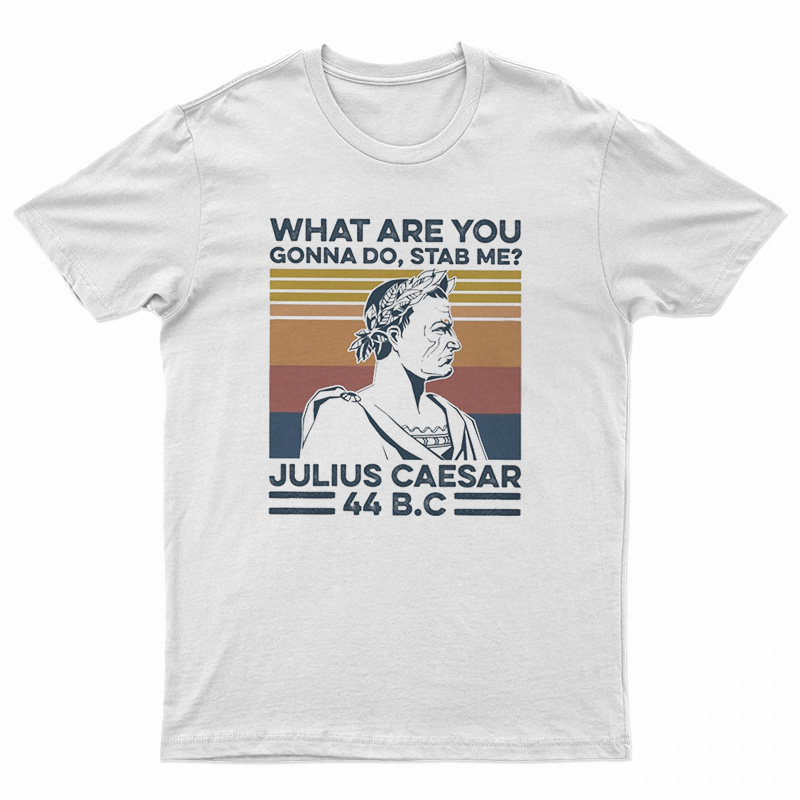 What Are You Gonna Do Stab Me Julius Caesar 44 Bc T-Shirt