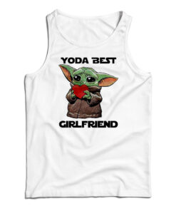 Baby Yoda Best Girlfriend Tank Top
