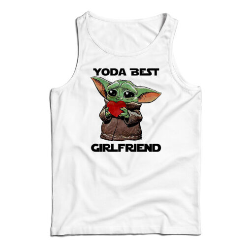 Baby Yoda Best Girlfriend Tank Top