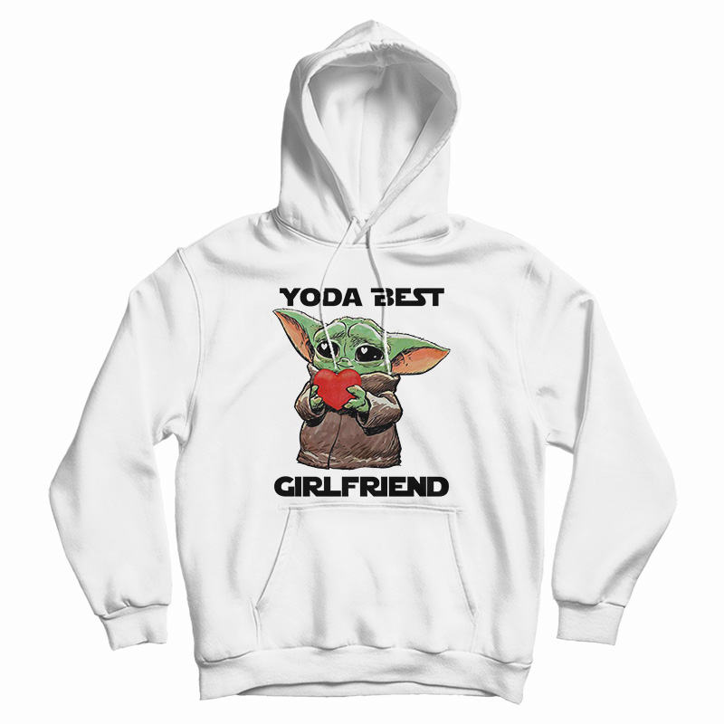Baby Yoda Best Girlfriend Hoodie