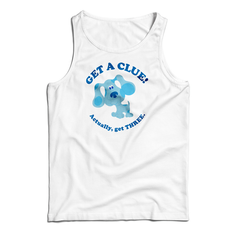 Blue's Clues Get A Clue Girls Tank Top
