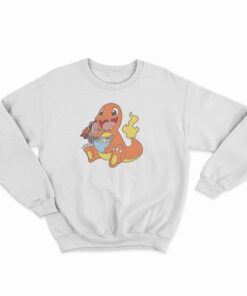 Charmander Eating Ramen Sweatshirt