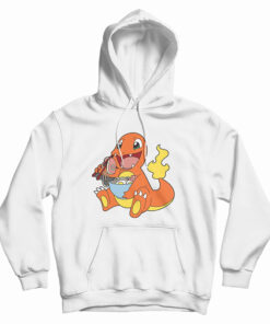 Charmander Eating Ramen Hoodie
