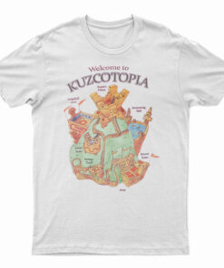 Disney The Emperor's New Groove Kuzcotopia Map T-Shirt