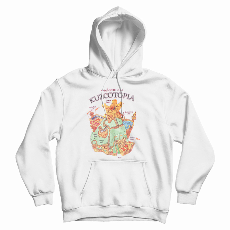 Disney The Emperor's New Groove Kuzcotopia Map Hoodie