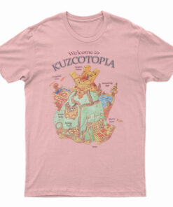 Disney The Emperor's New Groove Kuzcotopia Map T-Shirt