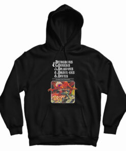 Dungeons And Diners And Dragons And Drive-Ins And Dives Hoodie