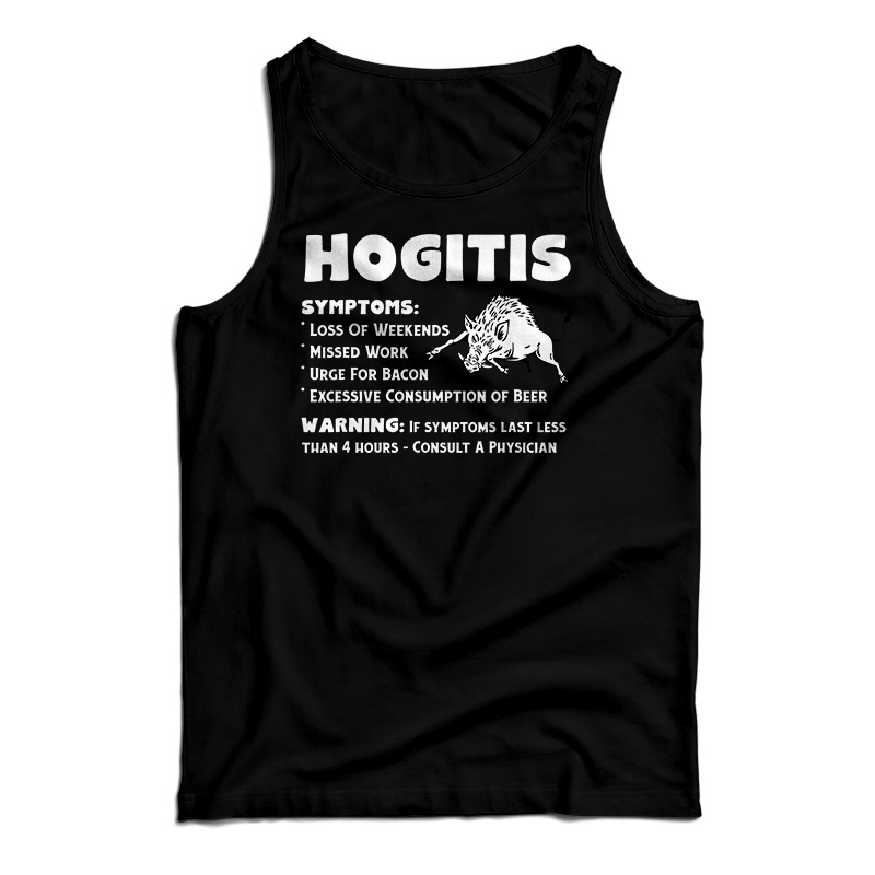 Funny Hog Hunting Tank Top