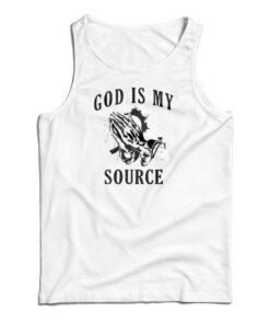 God Is My Source Praying Tank Top