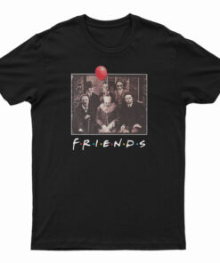 Horror Character Friends Halloween T-Shirt