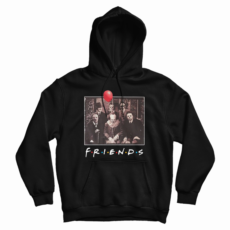 Horror Character Friends Halloween Hoodie