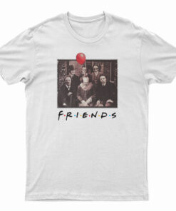 Horror Character Friends Halloween T-Shirt