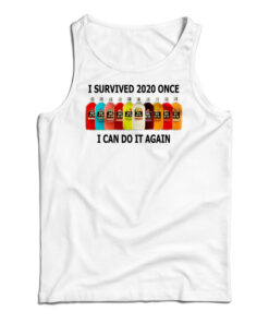 I Survived 2020 Once I Can Do It Again Tank Top