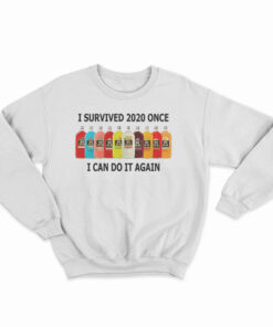 I Survived 2020 Once I Can Do It Again Sweatshirt