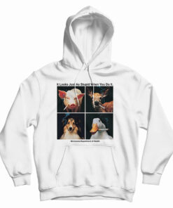 It Looks Just As Stupid When You Do It Hoodie