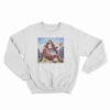 Jesus Crossing Satan Parody Sweatshirt