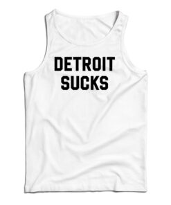 Lester Bangs Detroit Sucks Tank Top