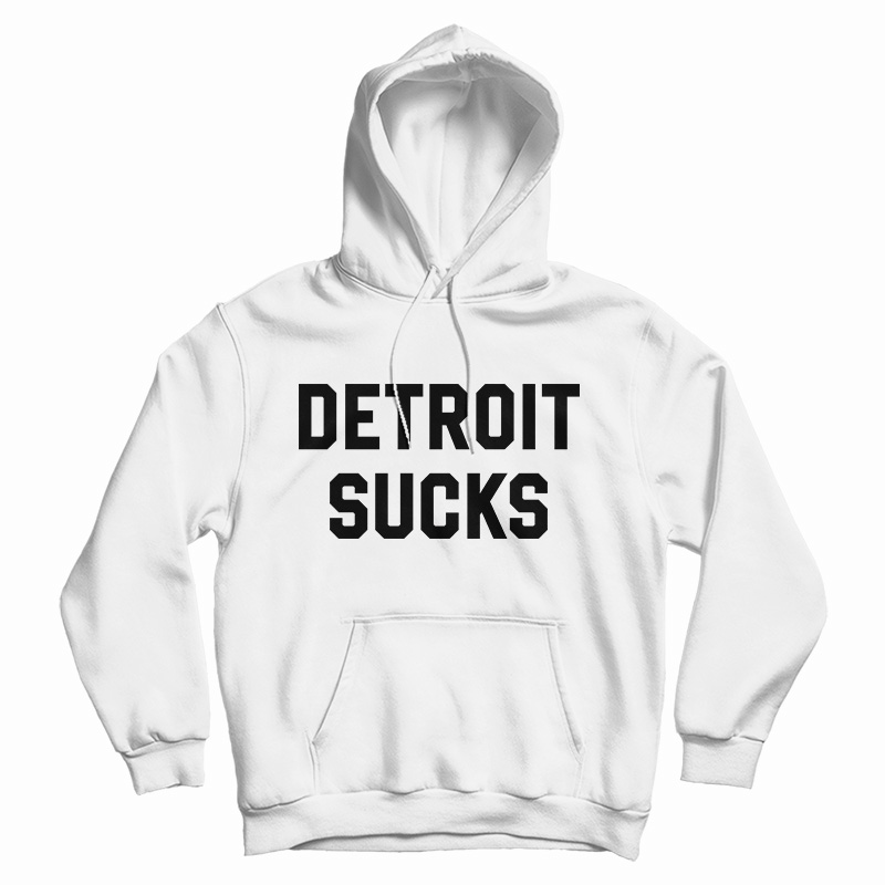 Lester Bangs Detroit Sucks Hoodie