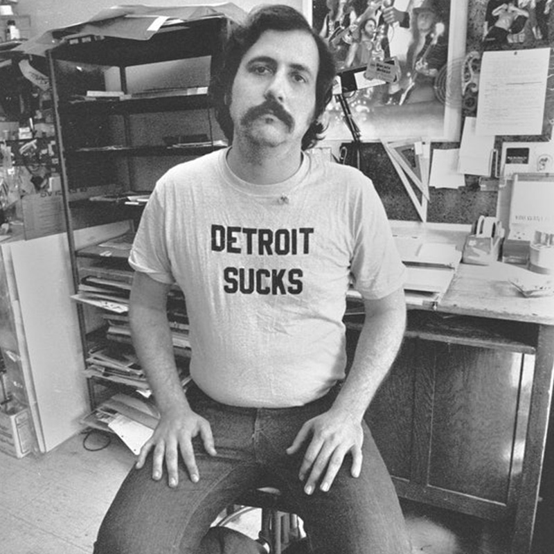 Lester Bangs Detroit Sucks T-Shirt