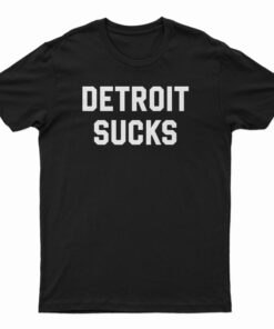Lester Bangs Detroit Sucks T-Shirt