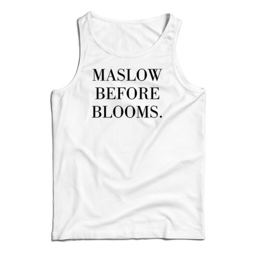 Maslow Before Blooms Tank Top