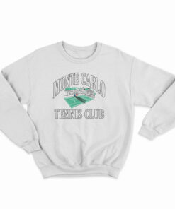 Monte Carlo Tennis Club Illustration Sweatshirt