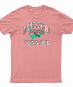Monte Carlo Tennis Club Illustration T-Shirt