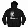 Person Woman Man Camera Tv The Lincoln Project Hoodie