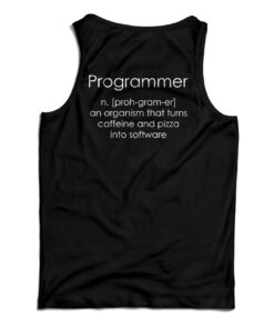 Programmer Meaning Back Tank Top