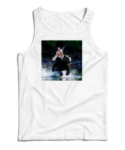 Putin Riding A Bear Parody Tank Top