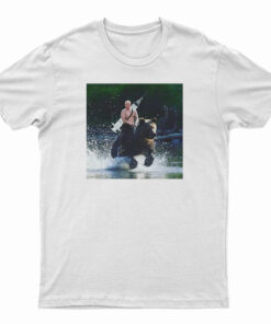 Putin Riding A Bear Parody T-Shirt