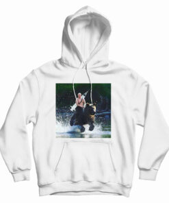 Putin Riding A Bear Parody Hoodie