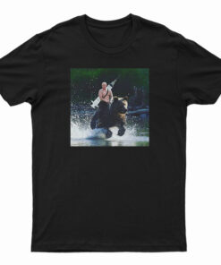 Putin Riding A Bear Parody T-Shirt