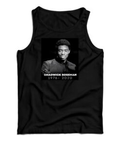 R.I.P. Chadwick Boseman Black Panther Actor Tank Top