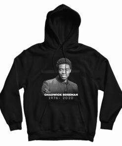 R.I.P. Chadwick Boseman Black Panther Actor Hoodie