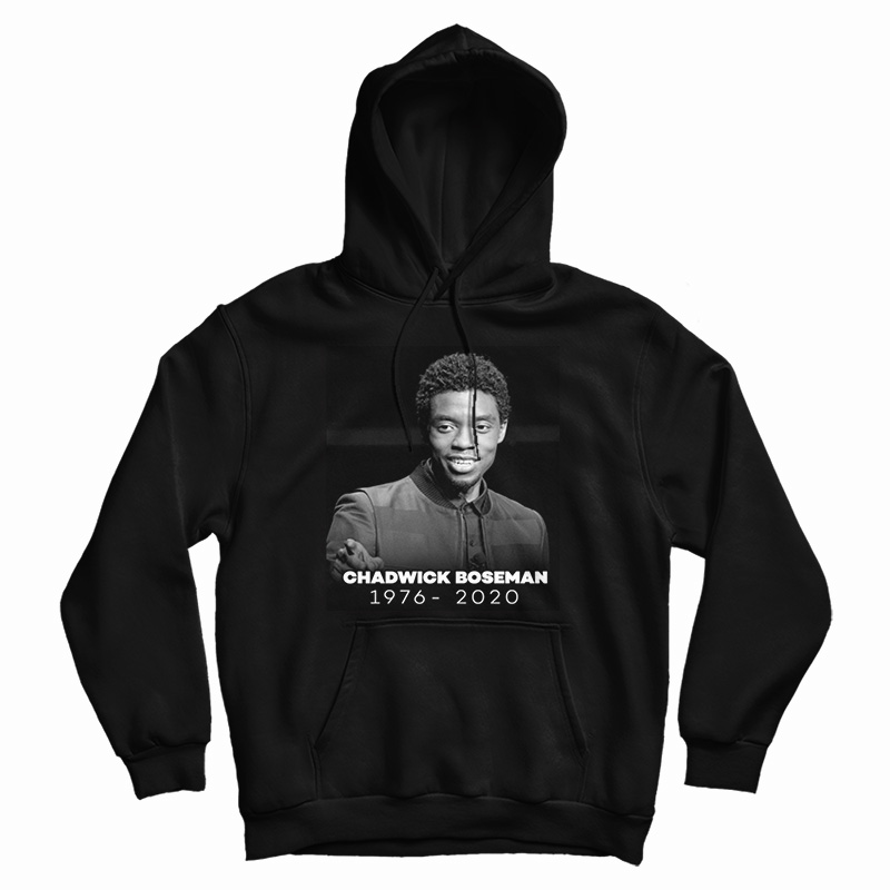 R.I.P. Chadwick Boseman Black Panther Actor Hoodie