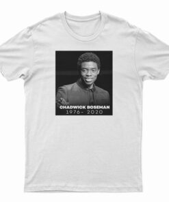 R.I.P. Chadwick Boseman Black Panther Actor T-Shirt