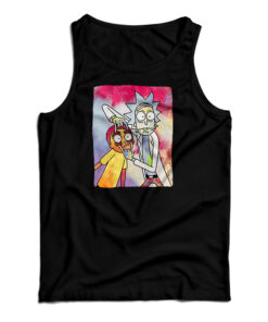 Rick And Morty Eyes Wide Open Tank Top