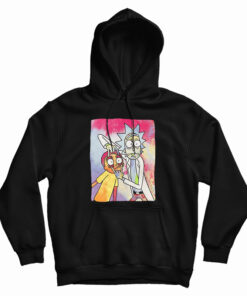 Rick And Morty Eyes Wide Open Hoodie
