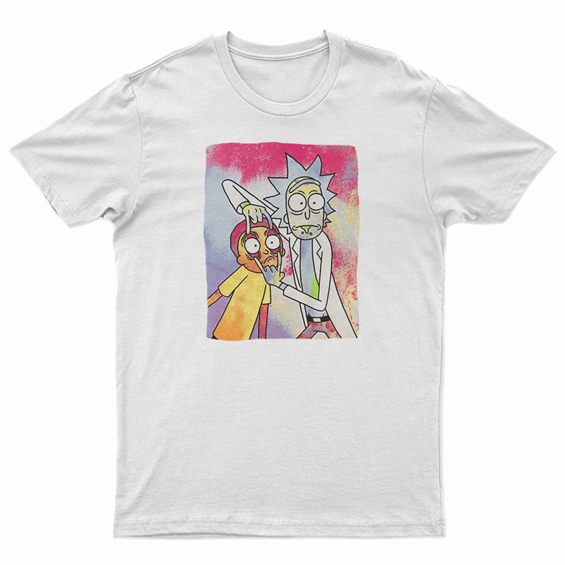 Rick And Morty Eyes Wide Open T-Shirt