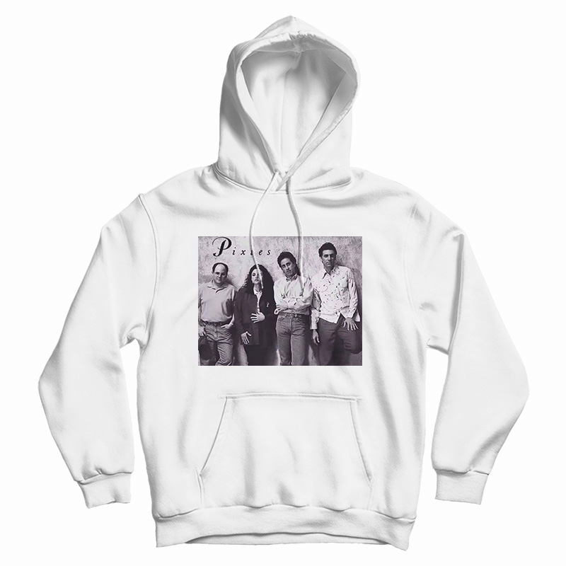 Seinfeld Cast Black And White Hoodie