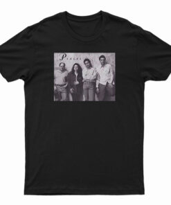 Seinfeld Cast Black And White T-Shirt