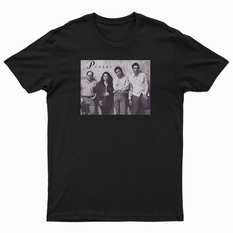 Seinfeld Cast Black And White T-Shirt