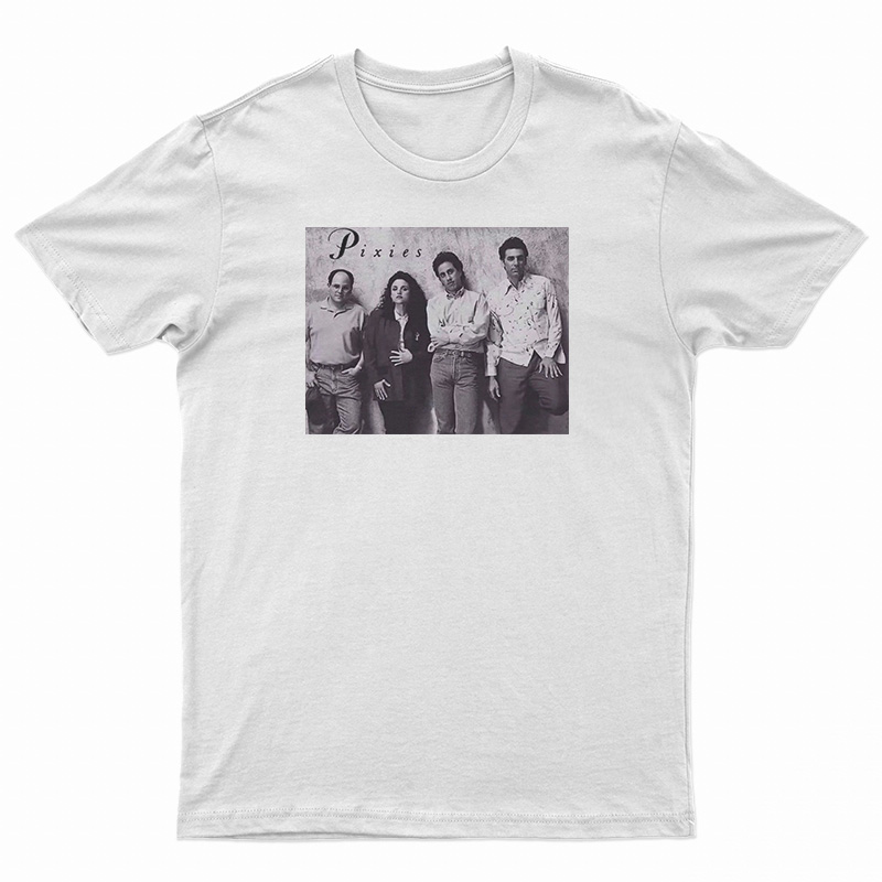 Seinfeld Cast Black And White T-Shirt