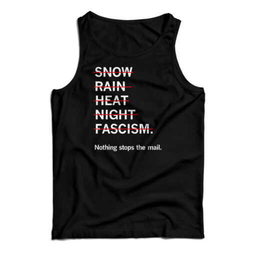 Snow Rain Heat Night Fascism Tank Top