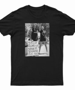 Stop Killing Us Start Seasoning Your Food T-Shirt