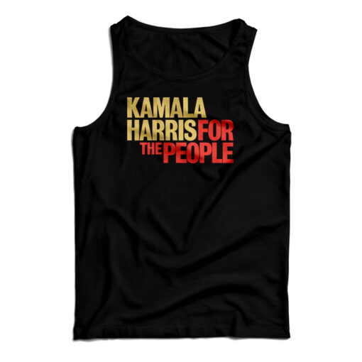 Support Kamala Harris for The People President 2020 Campaign Tank Top