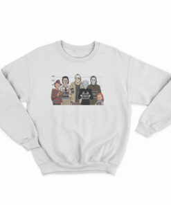 The Usual Horror Suspects Classic Halloween Sweatshirt